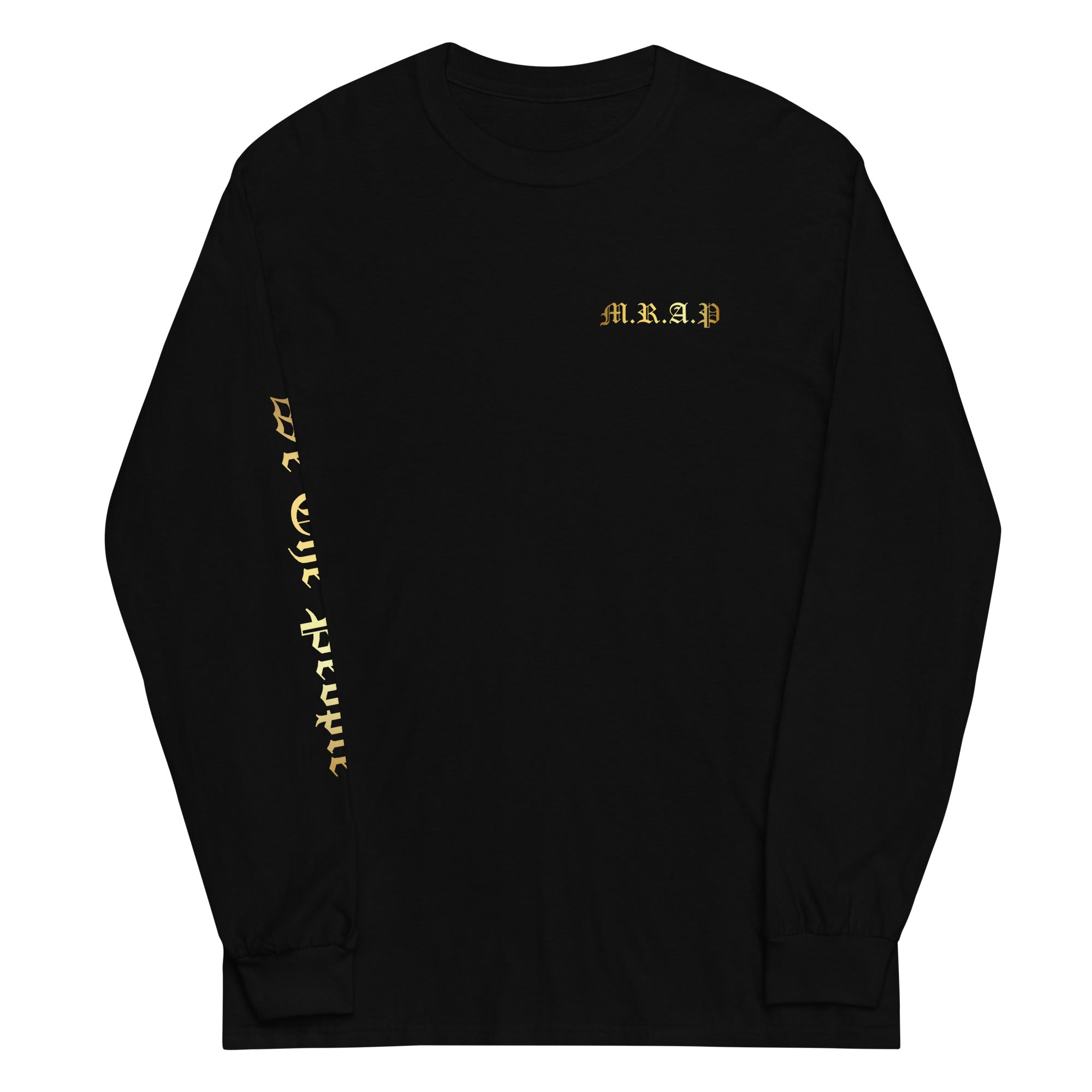 M.R.A.P We The People Long Sleeve Shirt - Black